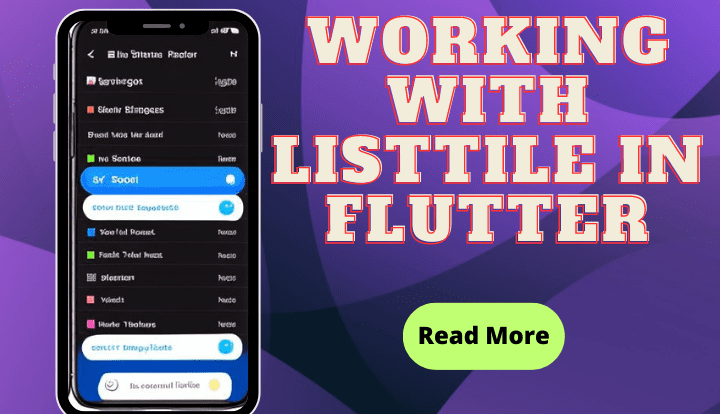 Working with ListTile in Flutter